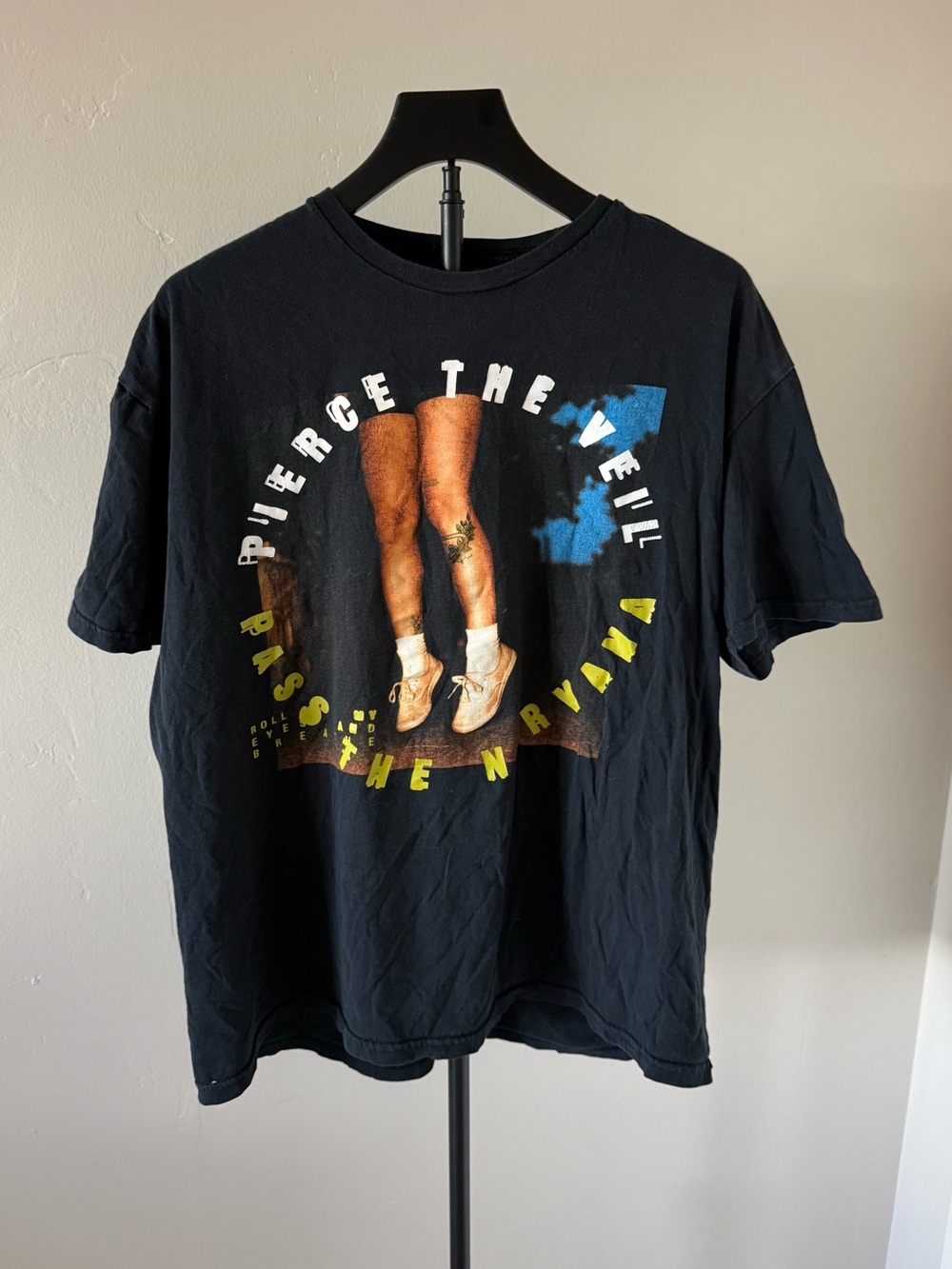 Black Pierce The Veil Pass The Nirvana Graphic Tee XL